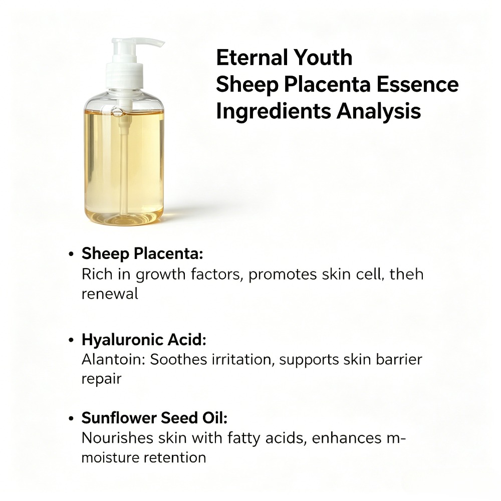 500ml Sheep Placenta Essence L - Placenta Extract Serum review and price