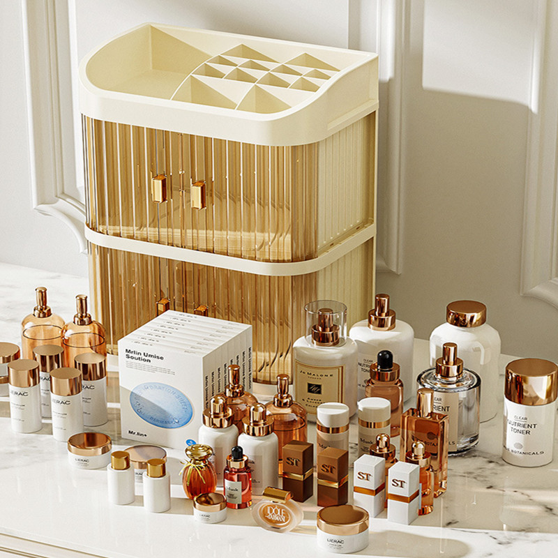 Cosmetics Storage Box Desktop  - Luxury Skincare Wholesale review and price