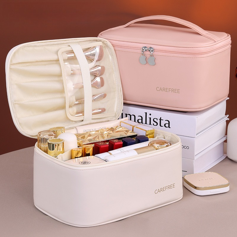 Luxury PU Makeup Bag for Women - Luxury Skincare Women review and price