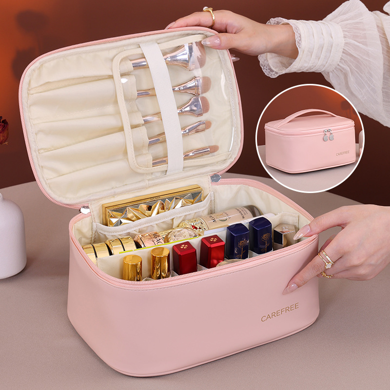 Luxury PU Makeup Bag for Women - Luxury Skincare Women review and price